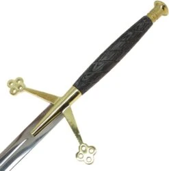 Scirocco Black Knight Scottish Claymore 44.5 Inch Steel Sword -SHURIKEN Sales Store PK1036 Scirocco Black Knight Scottish Claymore Sword 3