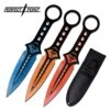 The Punisher Throwing Knives 3 Piece Set With Nylon Sheath 2 The Punisher Throwing Knives 3 Piece Set With Nylon Sheath -SHURIKEN Sales Store PP 123 3