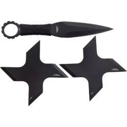 Punisher Throwing Knives And Ninja Star Shuriken USA Set -SHURIKEN Sales Store PP 127 3A back