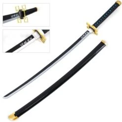 40" ABS Plastic Blade Tokito Muichiro Mist Hashira Nichirin Katana Sword Demon Anime