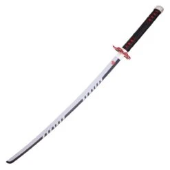 ABS Plastic Blade Kamado Tanjirou Katana Samurai Sword Demon Anime -SHURIKEN Sales Store SI21522L 2
