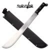 Survivor 22 Inch Machete Survival Knife With ABS Handle 1 Survivor 22 Inch Machete Survival Knife With ABS Handle -SHURIKEN Sales Store SV MHT007