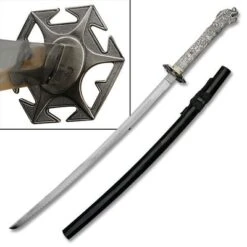 3Rd Generation Highlander Steel Katana Dragon Sword