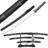 3 Pcs Last Samurai Movie Sword Set With Stand -SHURIKEN Sales Store SW68L4.1