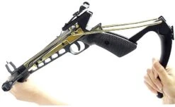 MTech USA 80 LB Draw Outdoor Self Cocking Pistol Crossbow -SHURIKEN Sales Store Self Cocking 80 lb Draw Pistol Crossbow Metal Body 2