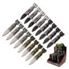 WW2 Bomber Design Spring Assisted Knife | 16 Pocket Knives In POP Box -SHURIKEN Sales Store TF 1039POP