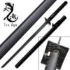 Ten Ryu Knight Black Cord Damascus Ninja Katana Sword -SHURIKEN Sales Store TR017BD