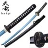 Tenryu HandForged Samurai Sword 41 Inches With Black Handle -SHURIKEN Sales Store TR031BL