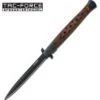 Huge Italian Stiletto Style Assisted Opening Knife - Pakkawood Handle -SHURIKEN Sales Store YC547WD