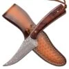 Elk Ridge 6.75 Inch Fixed Blade Hunting Knife Damascus Steel W/ Rosewood Handle -SHURIKEN Sales Store er 299rdm