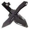 Tac Force 9.75 Inch Combat Fixed Blade Knife -SHURIKEN Sales Store tf fix019bk